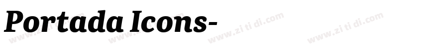 Portada Icons字体转换